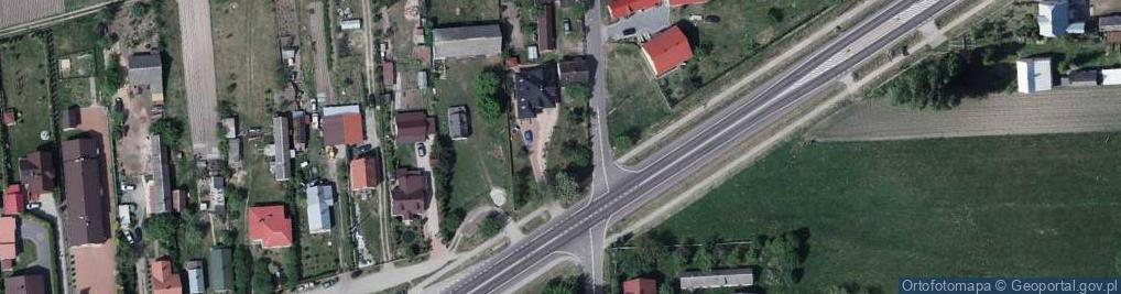 Zdjęcie satelitarne Zastawek ul.
