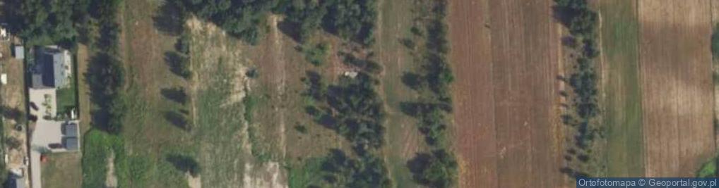 Zdjęcie satelitarne Zalesie ul.