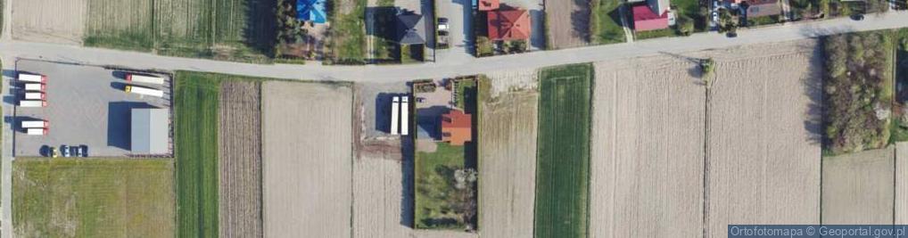 Zdjęcie satelitarne Zagrody ul.