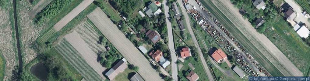 Zdjęcie satelitarne Zachodnia ul.