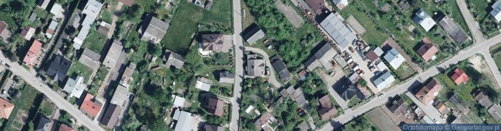 Zdjęcie satelitarne Zachodnia ul.