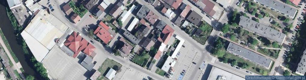 Zdjęcie satelitarne Zamczysko ul.