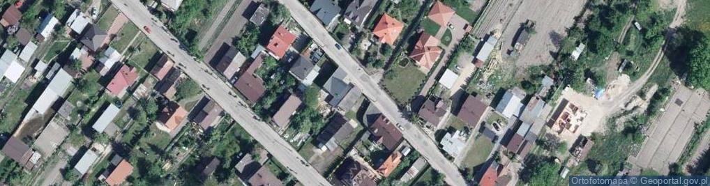 Zdjęcie satelitarne Zarówie ul.