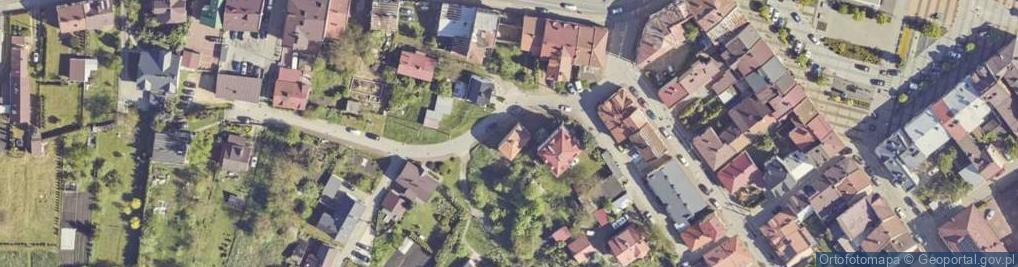 Zdjęcie satelitarne Zawale ul.