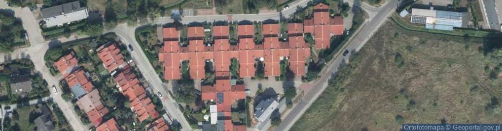 Zdjęcie satelitarne Zaciszna ul.