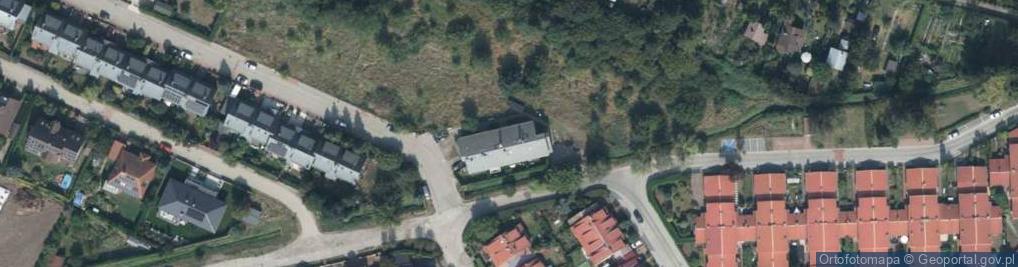 Zdjęcie satelitarne Zaciszna ul.