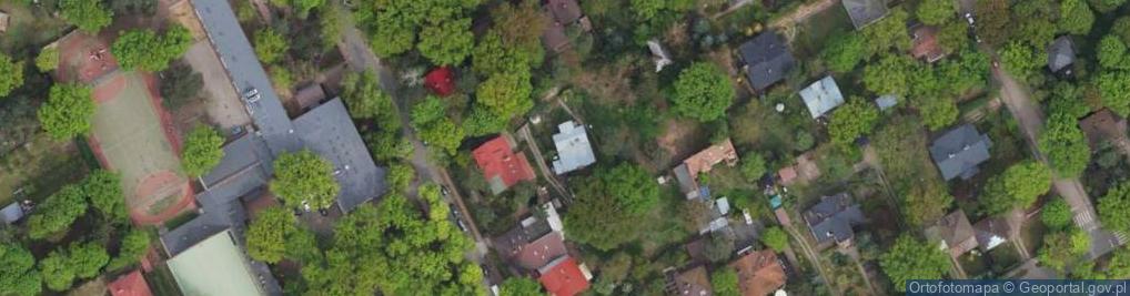 Zdjęcie satelitarne Żabie Oczko ul.