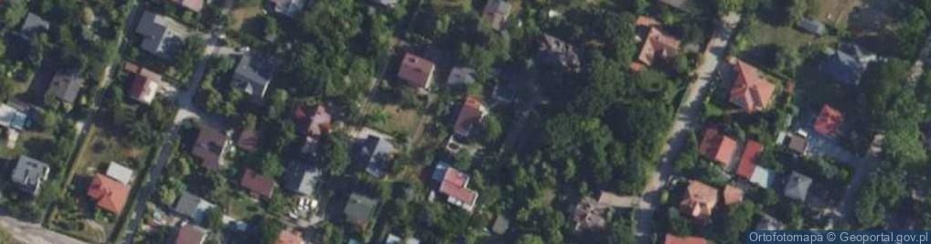 Zdjęcie satelitarne Zakątek ul.