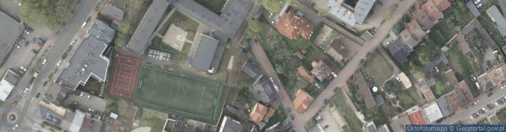 Zdjęcie satelitarne Zawiszy ul.