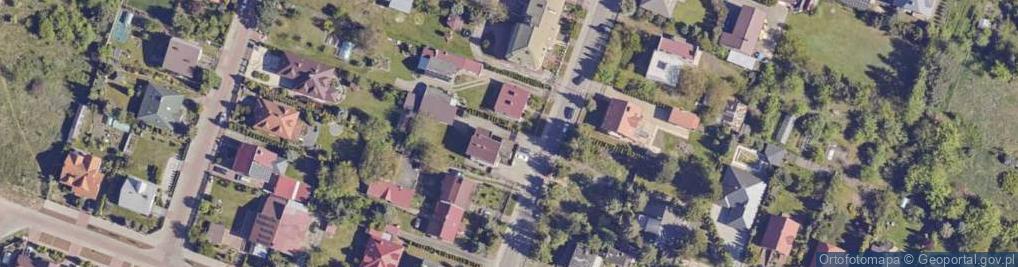 Zdjęcie satelitarne Zachodnia ul.