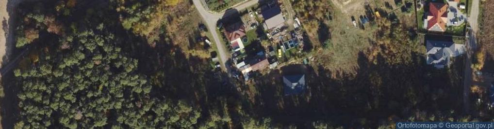 Zdjęcie satelitarne Zakątek Leśny ul.