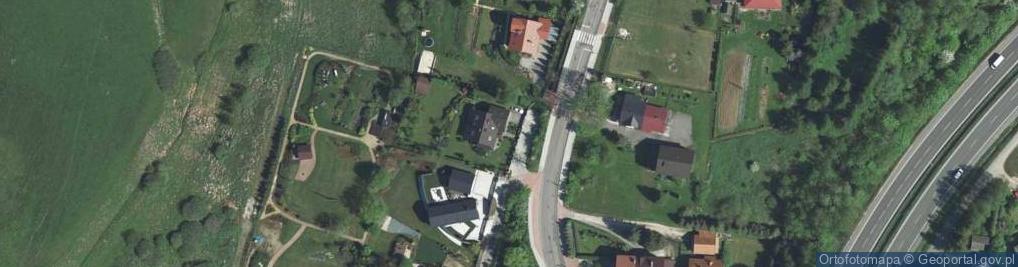 Zdjęcie satelitarne Zakopiańska ul.