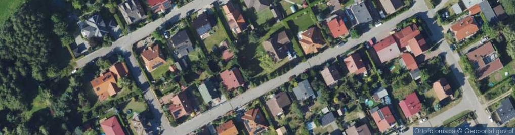 Zdjęcie satelitarne Zachodnia ul.