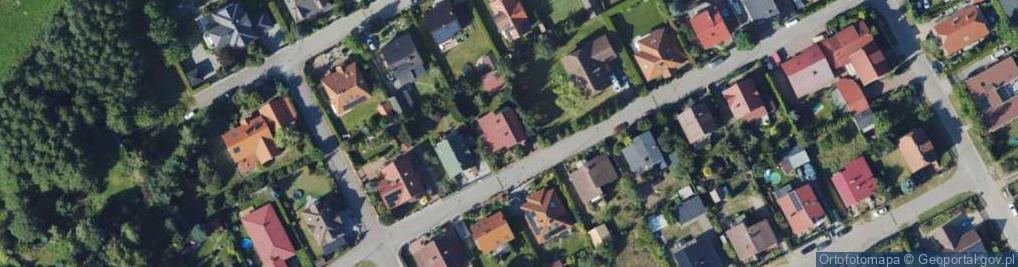 Zdjęcie satelitarne Zachodnia ul.