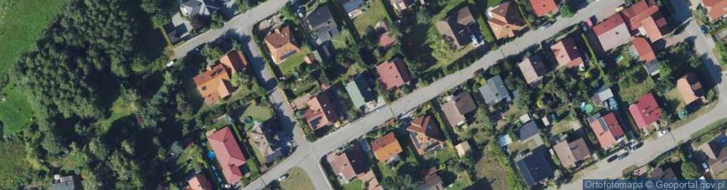 Zdjęcie satelitarne Zachodnia ul.