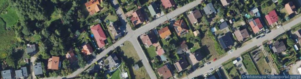 Zdjęcie satelitarne Zachodnia ul.