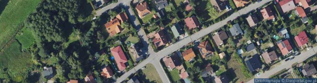 Zdjęcie satelitarne Zachodnia ul.