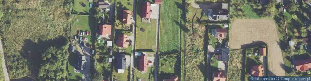 Zdjęcie satelitarne Zalesie ul.