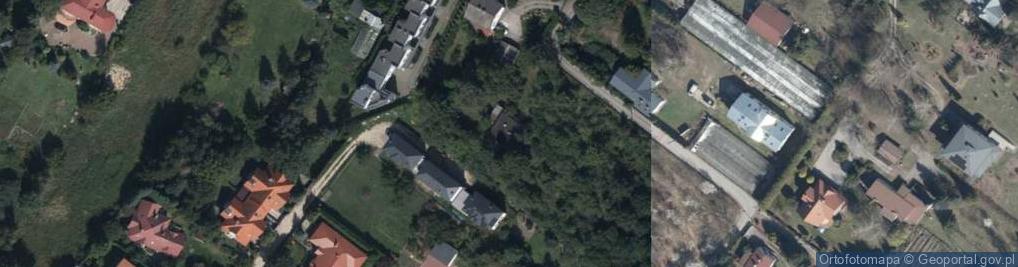 Zdjęcie satelitarne Zakręt ul.