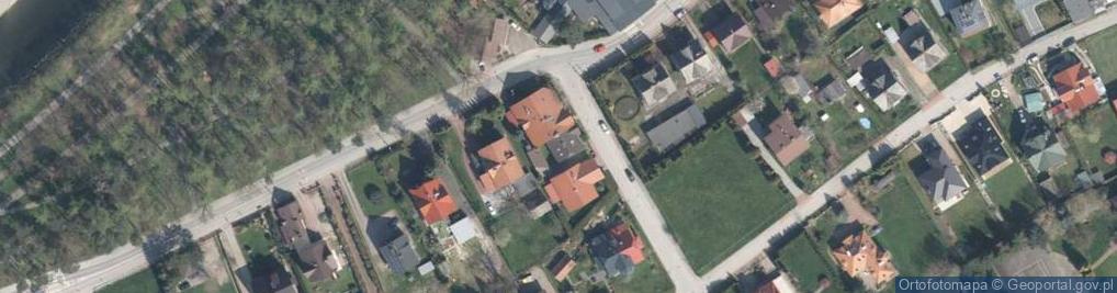 Zdjęcie satelitarne Zamkowa ul.