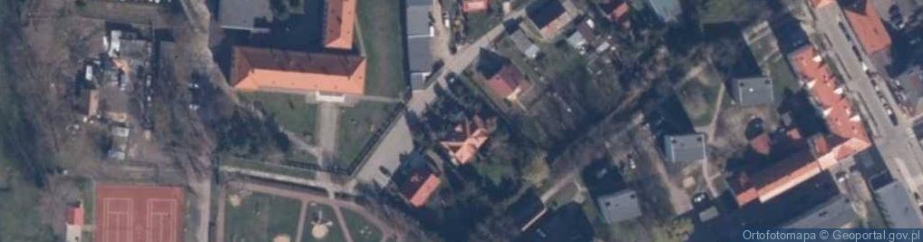 Zdjęcie satelitarne Za Bramką ul.