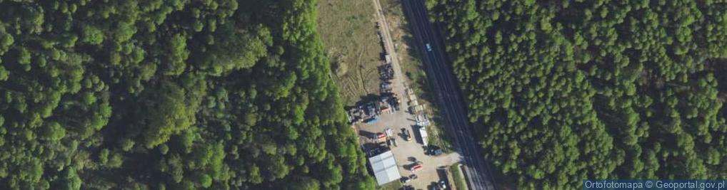 Zdjęcie satelitarne Zawiercka ul.
