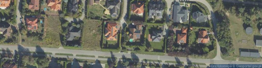 Zdjęcie satelitarne Zaułek Jagodowy ul.