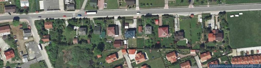 Zdjęcie satelitarne Zabierzowska ul.