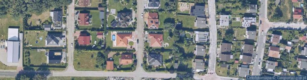 Zdjęcie satelitarne Zacisze ul.