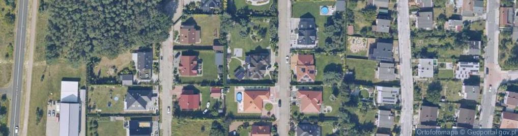 Zdjęcie satelitarne Zacisze ul.