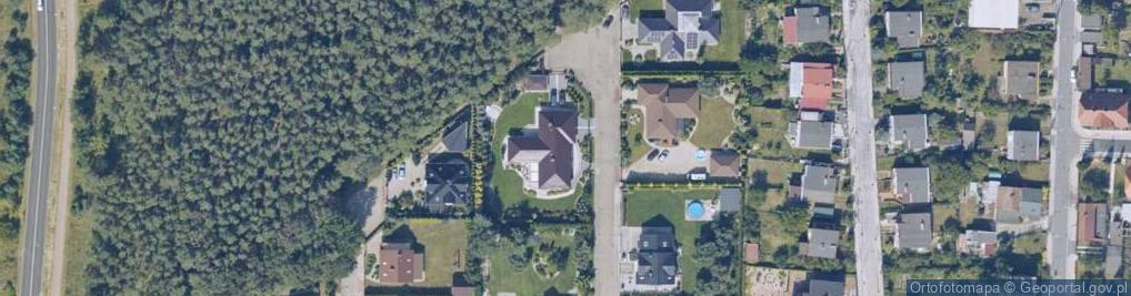 Zdjęcie satelitarne Zacisze ul.