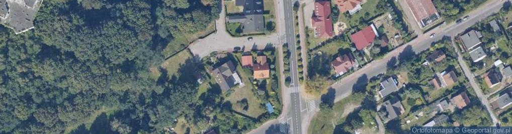 Zdjęcie satelitarne Zakątek ul.