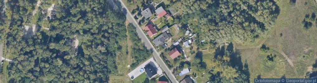 Zdjęcie satelitarne Zamiejska ul.