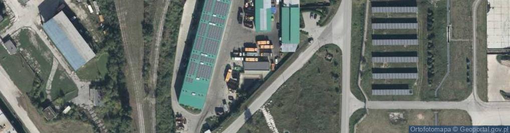 Zdjęcie satelitarne Zakładowa ul.
