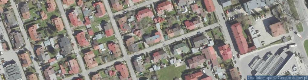 Zdjęcie satelitarne Zamoyskiego Maurycego, hr. ul.