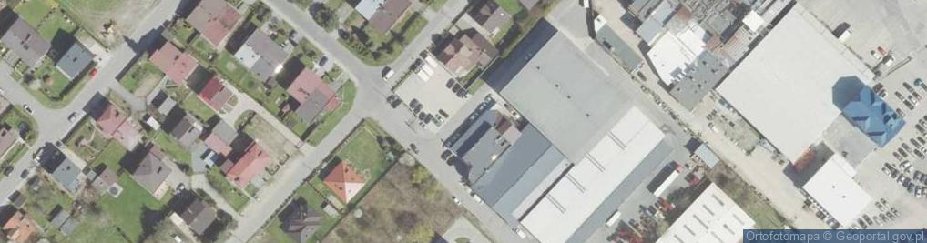 Zdjęcie satelitarne Zawiszy Czarnego ul.