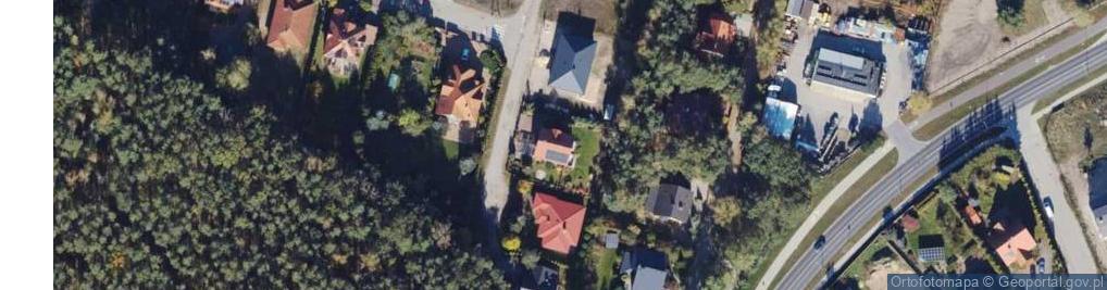 Zdjęcie satelitarne Zaułek ul.