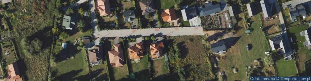 Zdjęcie satelitarne Zaciszna ul.