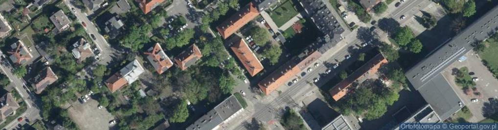 Zdjęcie satelitarne Zajączka Józefa, gen. ul.