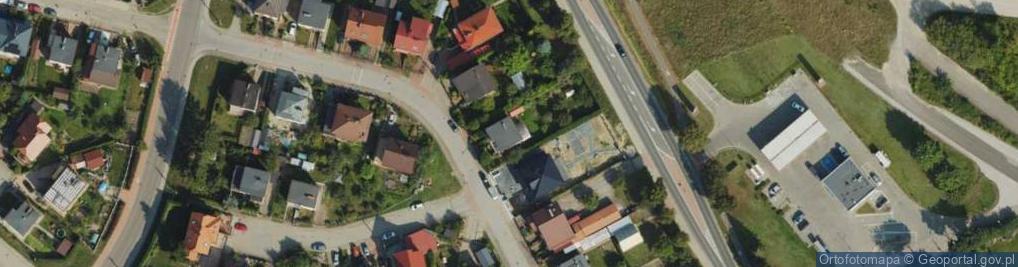 Zdjęcie satelitarne Zakole ul.