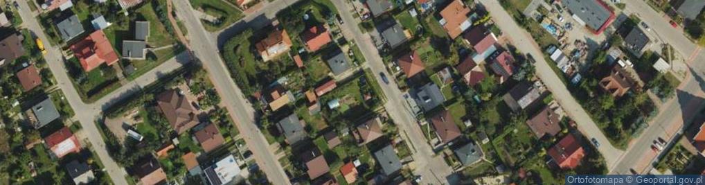 Zdjęcie satelitarne Zamknięta ul.