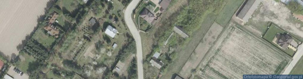 Zdjęcie satelitarne Zachodnia ul.