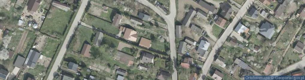 Zdjęcie satelitarne Zachodnia ul.