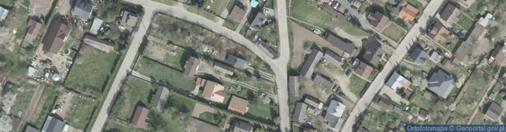 Zdjęcie satelitarne Zachodnia ul.