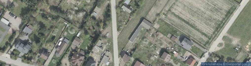Zdjęcie satelitarne Zachodnia ul.