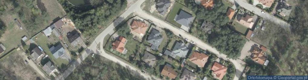 Zdjęcie satelitarne Zaciszna ul.