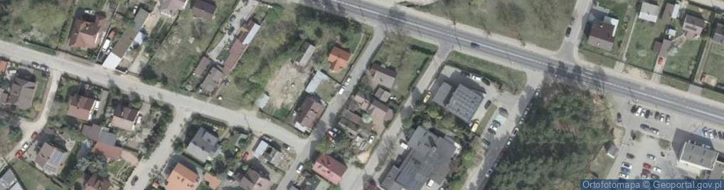 Zdjęcie satelitarne Zawiszy ul.