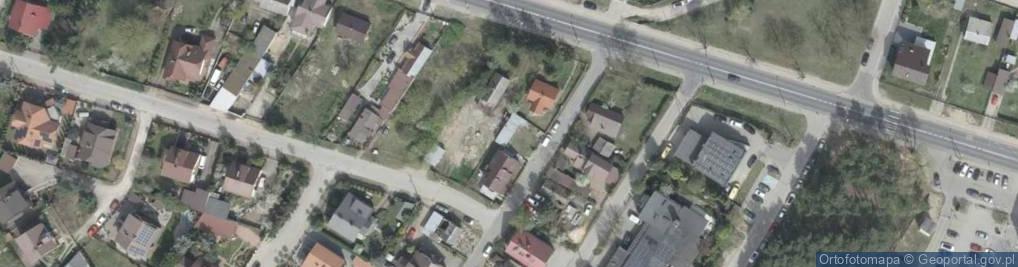 Zdjęcie satelitarne Zawiszy ul.