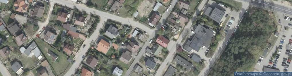 Zdjęcie satelitarne Zawiszy ul.