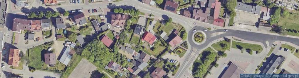 Zdjęcie satelitarne Zaborska ul.